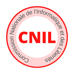 Symbole CNIL commission nationale de l'informatique et des libertés en France