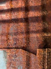 rusty metal texture