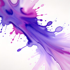 blue paint splash