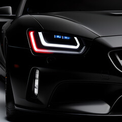 modern car headlight