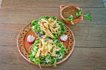 Healthy Grilled Chicken and Pineapple Tostadas with Fresh Greens and Salsa