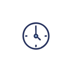 Drawn clock face showing 1125