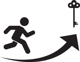 Running on a path to find the key to success