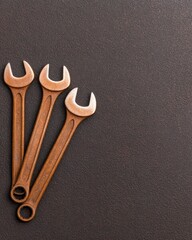 Professional repair tools and wrench set for maintenance mechanical work home improvement DIY projects and industrial applications in hardware and workshop environments