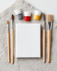 High-quality painting brushes canvas acrylic paints watercolor sets artist kit creative art supplies studio accessories professional art tools painting set artistic equipment for