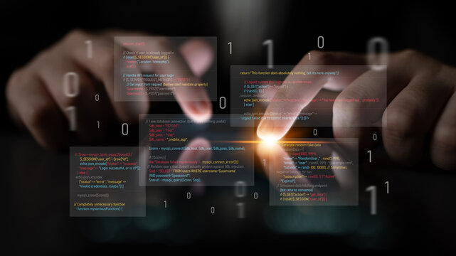 Unsecure and buggy programming code filled with errors and strange logic. Code contains insecure queries, broken validation, weird functions, and programming flaws for demonstration. Latch - Powered by Adobe