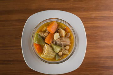 Traditional Mexican Pork and Vegetable Soup (Caldo Blanco de Cerdo)