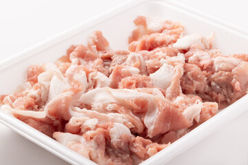 ［国産］豚肉　こま切れ