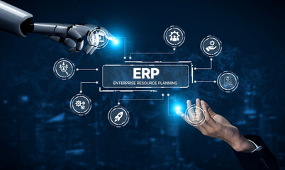 AI optimizes ERP platforms with centralized dashboards, automated data flow, and smart tools for managing finance, inventory, and enterprise resource planning. Artificial intelligence spline