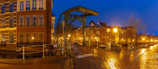 Evening View Historic Drawbridge And