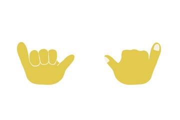 アロハなハンドサインセット