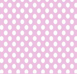 seamless polka dots pattern pink color charm deco