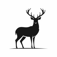 Obraz premium deer vector icon design