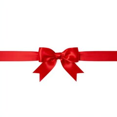 red ribbon bow
