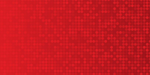 Red diagonal geometric shape with halftone. Modern fiber textured eps 10