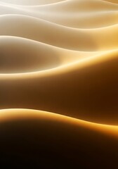 Subtle luminous waves pattern creating a calming and serene atmosphere perfect for background material or artistic