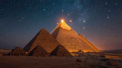 pyramids of giza