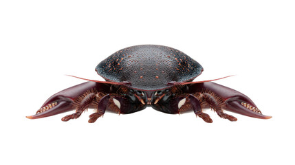 Crab Under the Lens: An in-depth studio capture unveils the intricate beauty of a crab, showcasing its unique shell and powerful claws.