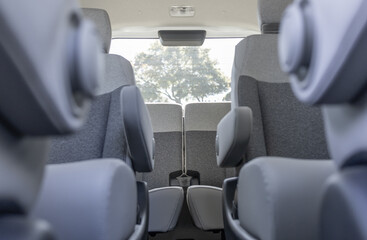 Fabric-covered seats in Japanese cars