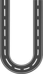 Fototapeta premium Road illustration