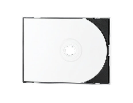 Blank CD in a plastic case