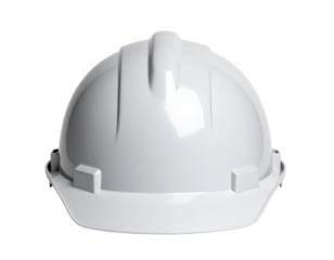 White hard hat