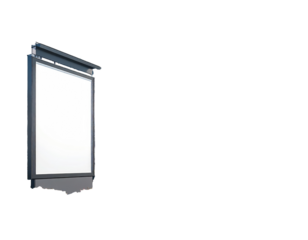 Blank digital billboard