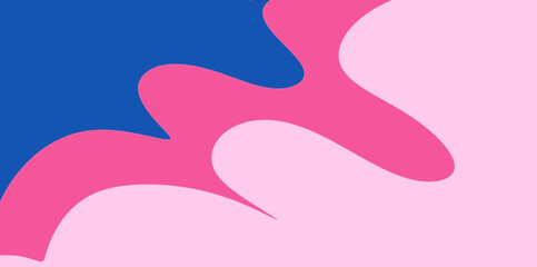 Close-up Curvy Shape Background Blue Pink