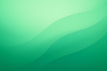 Fresh Green Gradient Abstract Business Background with Flowing Minimal Corporate Style
