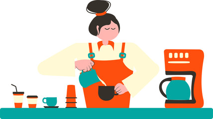 Women's Activities In Cafes