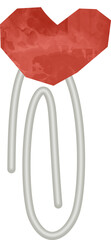 red plastic chair