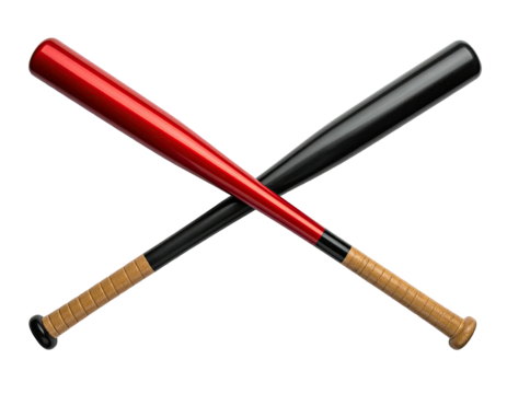 Two baseball bats crossed (1)