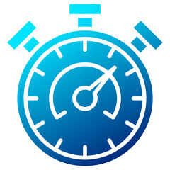 Race Lap Timer glyph gradient color icon