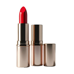 Obraz premium Close-up of a red lipstick