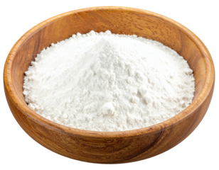 White flour in a wooden bowl (1)