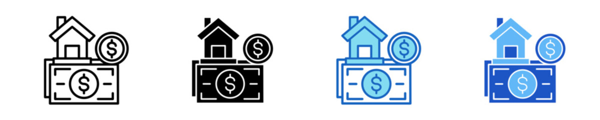 Payment  Icon Set Multiple Style Collection