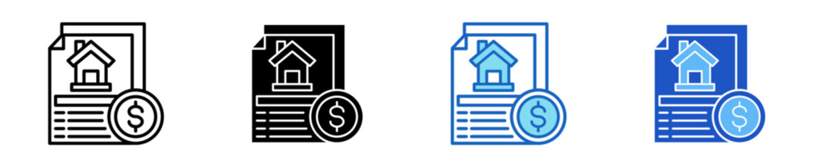 File  Icon Set Multiple Style Collection