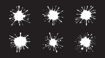 paint spill accessories design template