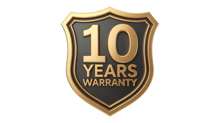 Stunning ten years warranty golden shield promise assurance