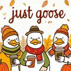 Halloween Silly Goose Retro Ghost t- Shirt design 