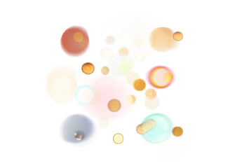 The dust sparks and golden stars shine with special light. Vector sparkles on a transparent background. . Stock royalty free vector illustration. PNG