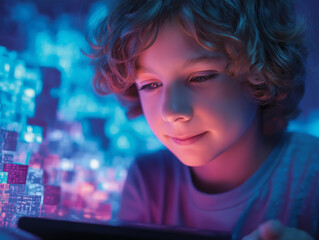 a photograph for Children's Day, with a colorful and playful background, children, toys, colors