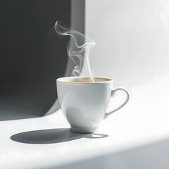a cup of coffee
