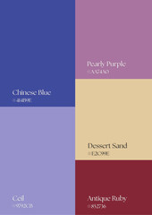 Fresh palette inspirations balancing depth, lightness, and versatility for diverse design disciplines and artistic projects.