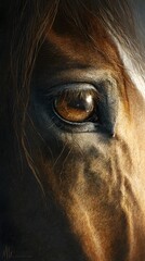 Photorealistic Wildlife Eye Art