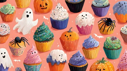 Halloween cupcakes