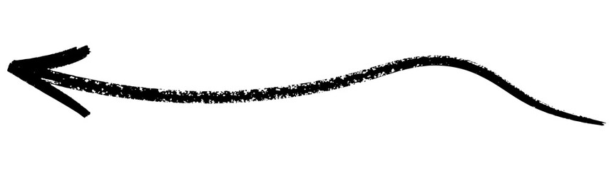 Abstract crayon arrow element design