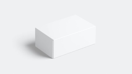 Fototapeta premium realistic image (mock-up, layout) of blank soft cover book, lying on the surface, view in perspective. Isolated on white. The image was created using gradient mesh