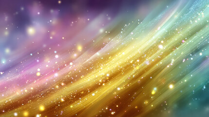 Soft glowing highlighter smear on pastel gradient background with blank center