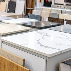 Countertops sample selection